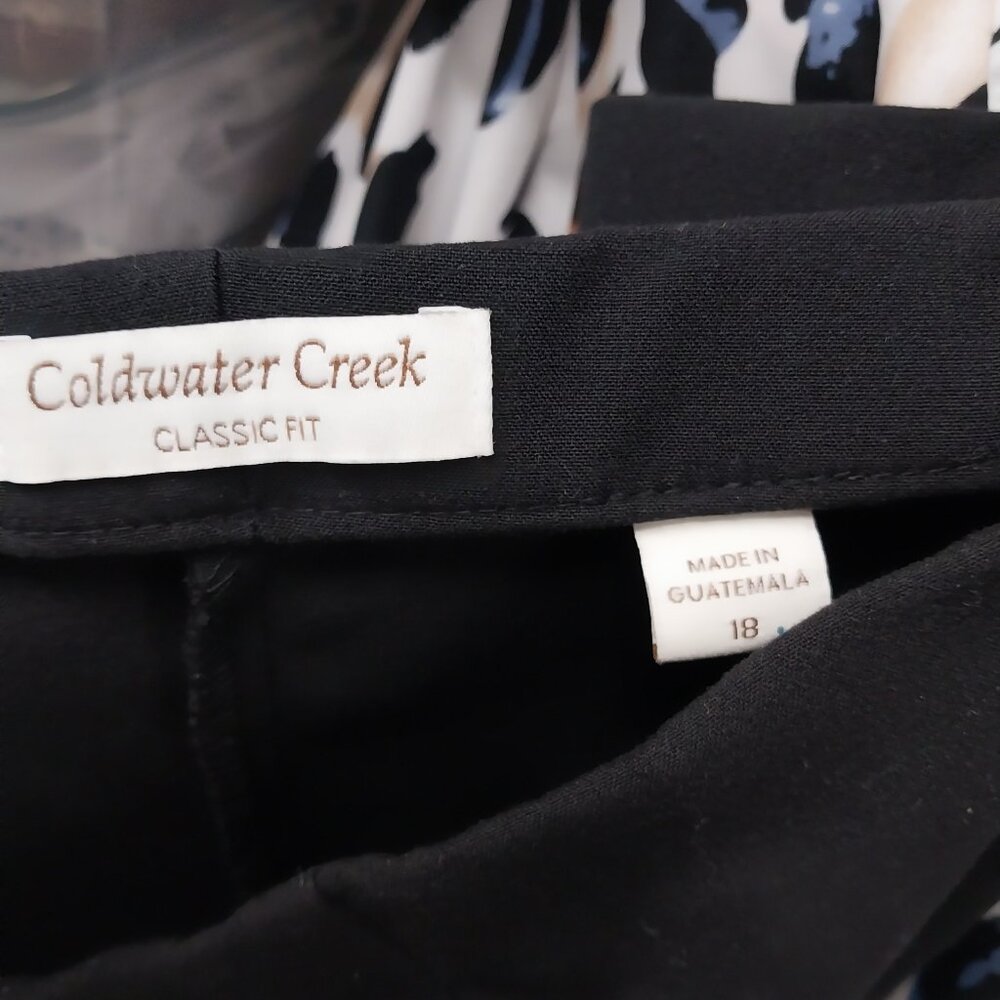 3761 Size 2XL Shien Curve Top and Size 18 Coldwater Creek Slacks. - Picture 11 of 12
